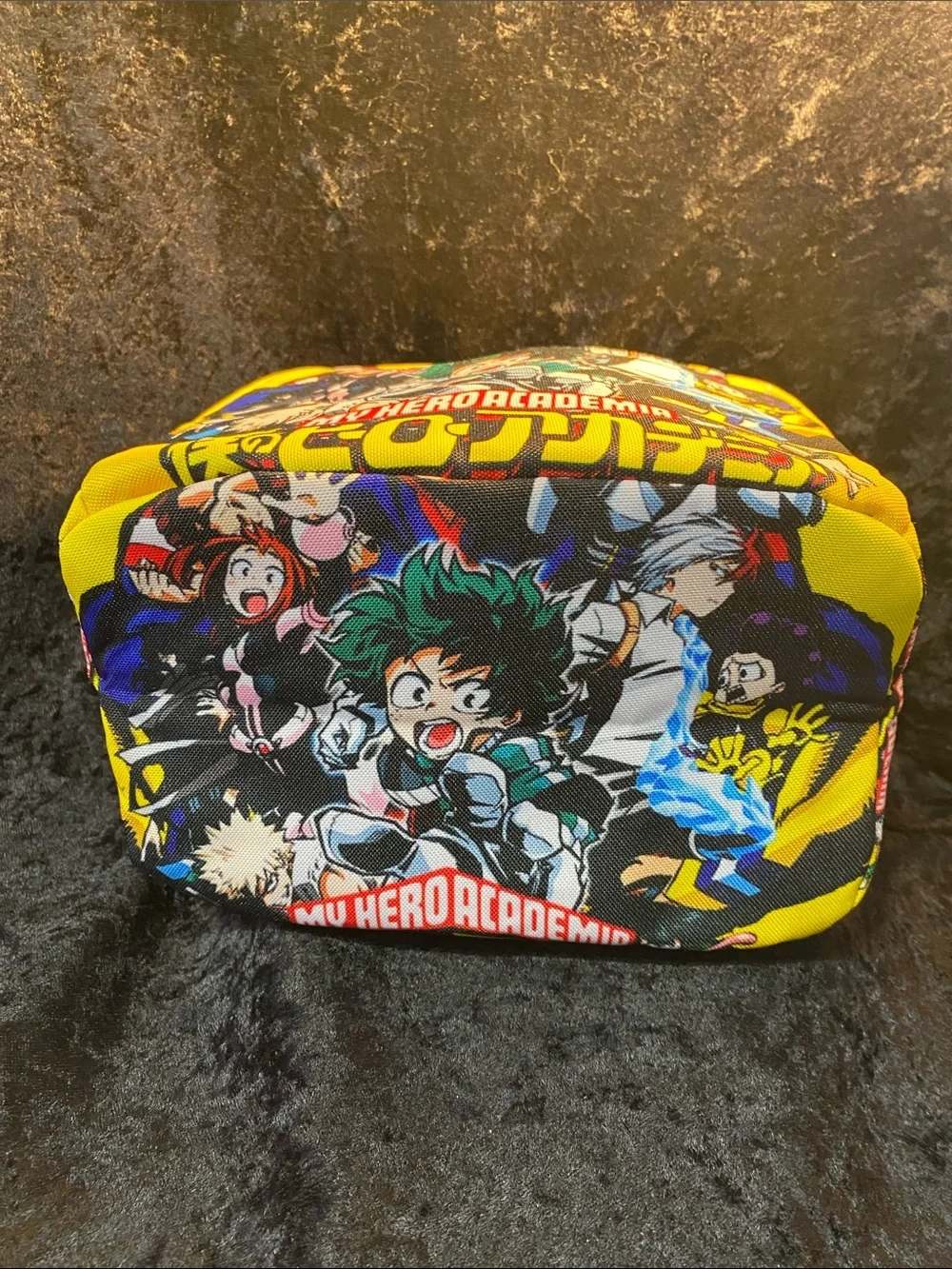 My Hero Academia Kids Yellow Character Lunch Bag